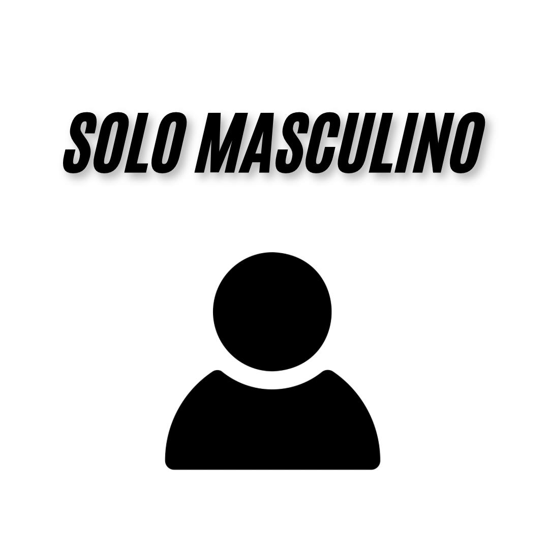 CATEGORIA SOLO MASCULINO